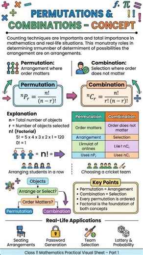 permutations and combinations #cbsemaths #maths # #ytshorts