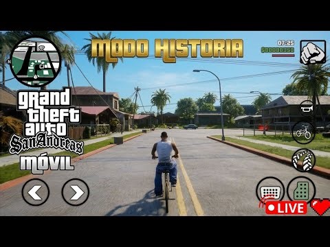 GTA San Andreas MÓVIL | MODO HISTORIA DESDE EL INICIO 🔥 EN VIVO | Parte 9
