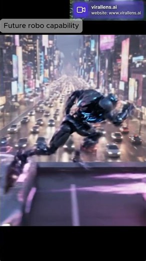 Humanoid Robot Parkour 🤖 | Futuristic City Action POV