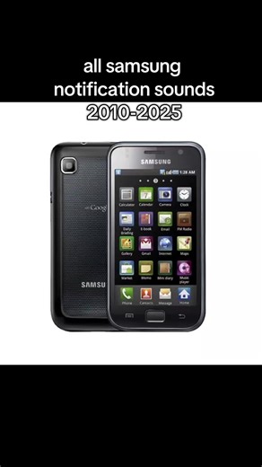 all samsung notification sounds (2010-2025) #samsung #s25 #notification #fyp #abcxyz