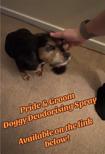Pride & Groom Doggy Deodorising Spray for Fresh Scents