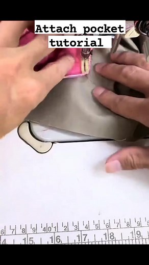 6.5K views · 18 reactions | How to attach pocket sewing tutorial #tailor #sewing #tutorial #everyonefollowers | The Craft and Mix | Facebook