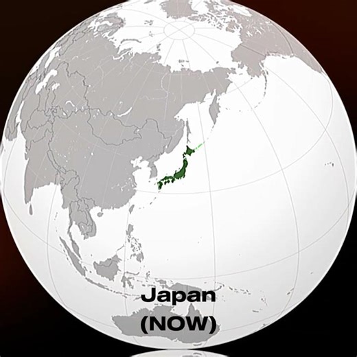 Japan Empire | NOW VS THEN (Part 3) #empire #geography #history #japan