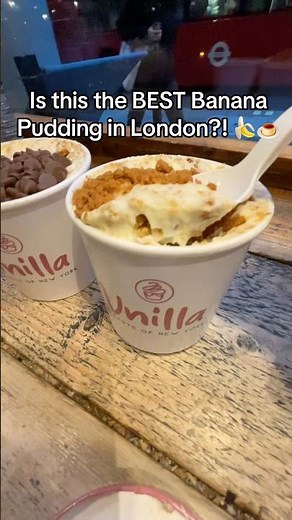 Is this the BEST Banana Pudding Spot in London?! 📍Vnilla, Covent Garden