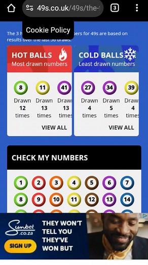 3K views · 15 reactions | Hot and cold numbers for lunch time | Uk 49 Predictions | Facebook