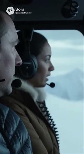 Helicopter Spots Giant in Snow Shocking Footage!