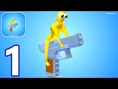 Flip Beat: Ragdoll Shooter - Gameplay Walkthrough Part 1 Level 1-100 (iOS, Android)