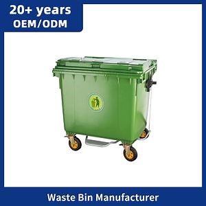 [Hot Item] Hot Sale Recycling Garbage Sorting Large Size Plastic Outdoor with Wheel Dustbin Trash Bin
