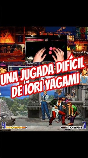 using an excellent iori yagami move in kof2002