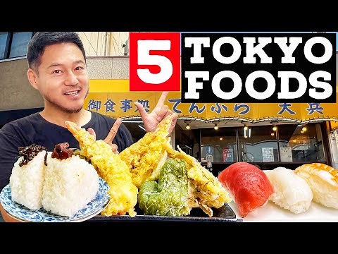 5 Foods Born in Tokyo You Must Try