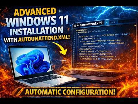 Install Windows 11 in auto mode