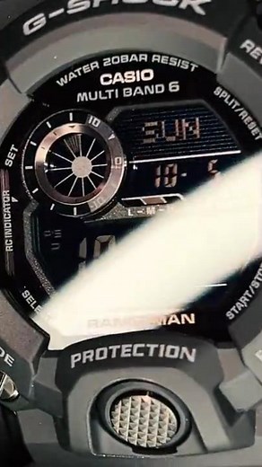 G-SHOCK Rangeman GW-9400-1B Ultimate Blackout Survival Watch!