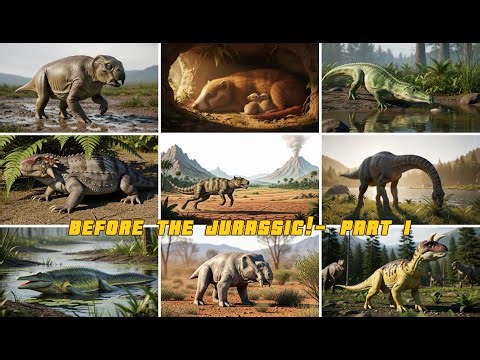 TRIASSIC ERA — First Dinosaurs & Ancient Animals Explained for Kids!