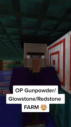 op witch redstone glowstone sugar gunpowder farm tutorial #minecraft #java