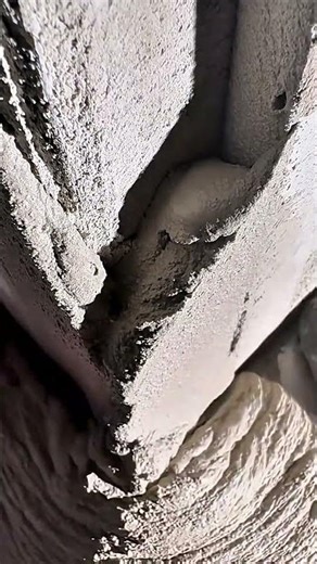 Wall mortar leveling tutorial for neat and professional finishes #construction #masonry