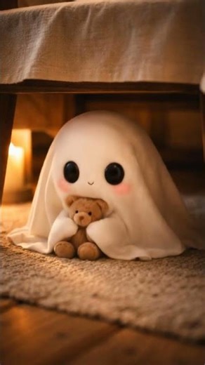 Dangerous Baby Ghost Under the Table | Horror Creature Art