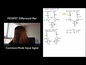 MOSFET Differential Amplifier with Common Mode Input