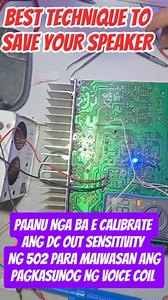 40K views · 691 reactions | 502 AMPLIFIER REPAIR TIPS AND TRICKS, RELAY CALIBRATION #amplifierrepair #pcbrepair #deadamplifier #amplifiernopower #electronic #repair #free #training #fault #diagnosis #lessons #troubleshooting #troubleshooting #school #course | Jose Sammy Pedrano Tambiga | Facebook