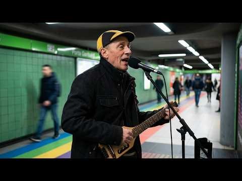 busking Milano 2025 metro porta Garibaldi: Bettati cover Generale