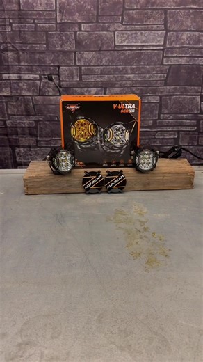 Auxbeam 3-Inch 108W LED Pod Lights for Off-Road Use