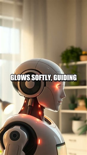 Luma the Tiny Guardian of a Calm Home