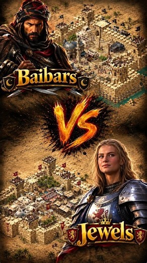 Jewel vs Baibars | Stronghold Crusader DE #shorts #stronghold #strongholdcrusader #1v1
