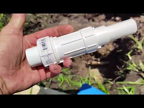 How to Fix a Broken Underground PVC Water Line | DIY Plumbing Repair Guide