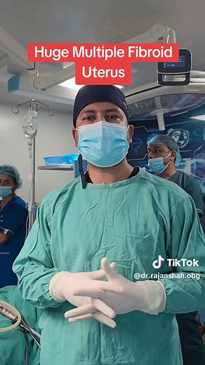 Laparoscopic Surgery for Huge Uterine Fibroids