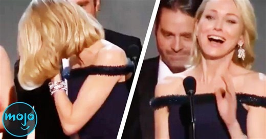 Top 20 Celebrities That Got EMBARRASSED at Award Shows | Articles on WatchMojo.com