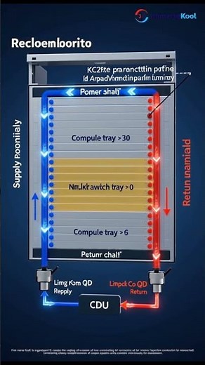 Vera Rubin NVL72 Rack Liquid Cooling Connection Architecture NEEDS IMMERSEKOOL #HOSEKIT#QD #MANIFOLD