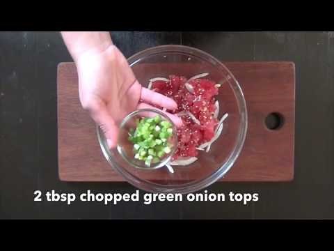 How to Make Ahi Poke