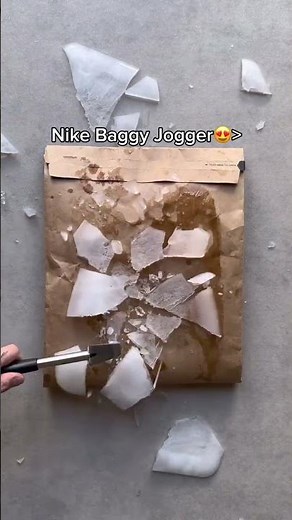 🥶Iced Baggy Nike Joggers thats slaps 🔥 #fashion