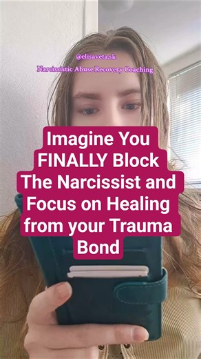 Imagine You FINALLY Block Them 🤤 #narcissisticabuse #traumabond #shorts