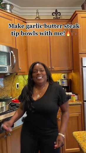 Garlic Butter Steak Tip Bowl Recipe | Dinner with Bridgett