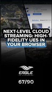 Run Unreal Engine 5 in Your Browser | High-Fidelity Cloud Streaming Demo #unrealengine #ue5 #ue4