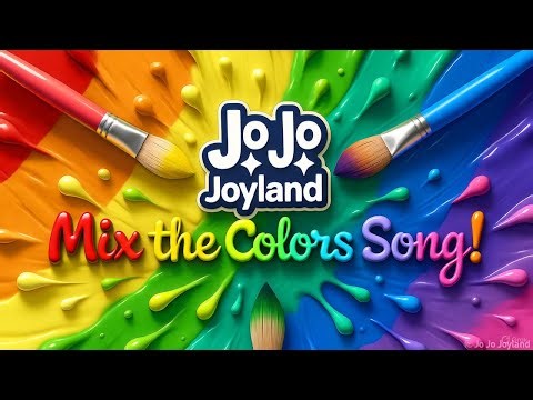 Mix the Colors Song! 🎨🌈 Fun Kids Song | Creative Nursery Rhyme for Toddlers