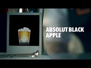 ABSOLUT BLACK APPLE DRINK RECIPE - HOW TO MIX