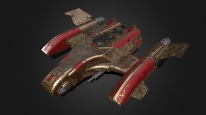 Legio Custodes Orion Assault Dropship - 3D model by Trid (@TridStudio)