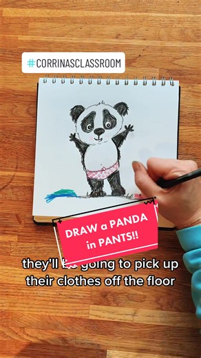 How to draw a PANDA in PANTS!! My kids laugh at pants and poo so this was really inspired by them…although I’m now slightly concerned that they’ll start drawing everything in PANTS! As always if you’re feeling really inspired here are some more activities to keep the imagination flowing!! 👇🏻 Follow up fun… ✍🏻 WRITE Can you write a song about pants?! Choose a tune that you know well and then either change all the words or just a few to make it about pants!! Maybe you might even be able to rap 