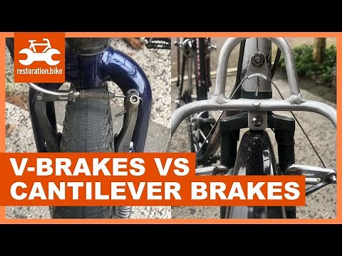 V brakes vs cantilever brakes