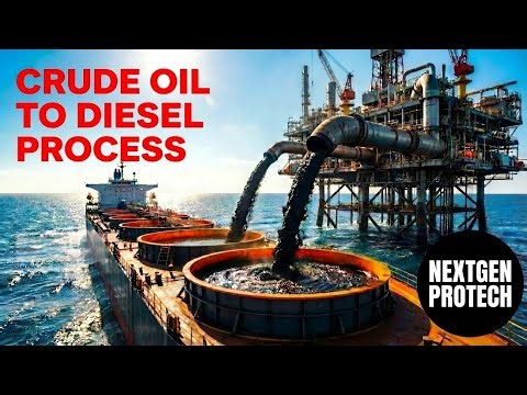 Crude Oil to Diesel: Full Factory Process