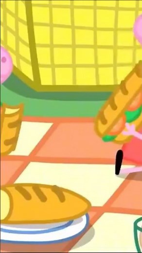 Peppa Pig eating scenes John Pork #peppapig #pig #mukbang #funny