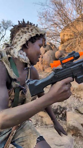 Their Reaction to a Toy Gun Will Surprise You | Anko Dayana