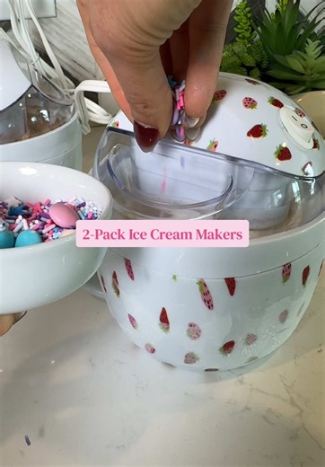 Finally…a personal and affordable ice cream maker. Delicious silky ice cream in 30 minutes! #icecream #homemadeicecream #icecreammachine #tiktokshoprestock #tiktokshopcreatorpicks @HSN, Inc