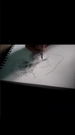 what's next?🧐 #gojo #animeeart #sketch #shorts #fypシ ‪@hakusenpaiarts‬