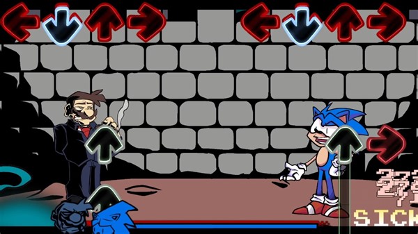 FNF Dictator But Secret Histories Sonic Sings it