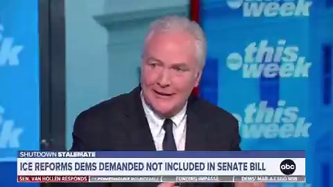 🚨 ABC's Jonathan Karl SPARS with Senate Democrat over who’s to blame for DHS funding chaosKARL: "ICE already has the money… you’re holding up the entirety of the DHS..."VAN HOLLEN: "That's a false statement..."KARL: "You're holding up the rest of DHS."VAN HOLLEN: "We're not..."KARL: "You're holding up... that's just a fact."