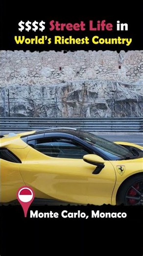 Average Street Life in Monaco (World's RICHEST County Vlog)