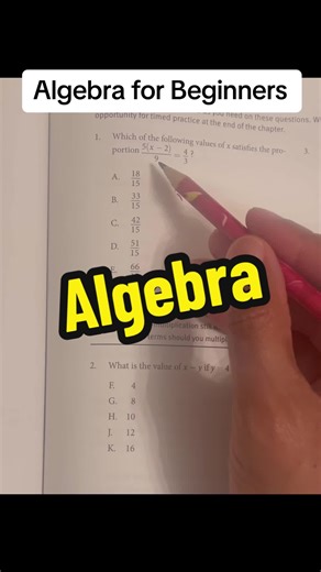 Algebra for Beginners. #algebra #exam #basics #beginners #algebra1 #algebrahelp @TheLatinoTeacher