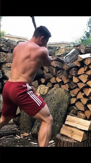 Modern Lumberjack Strength 🪓🪵 | Functional Power | Outdoor Training | Tradesman